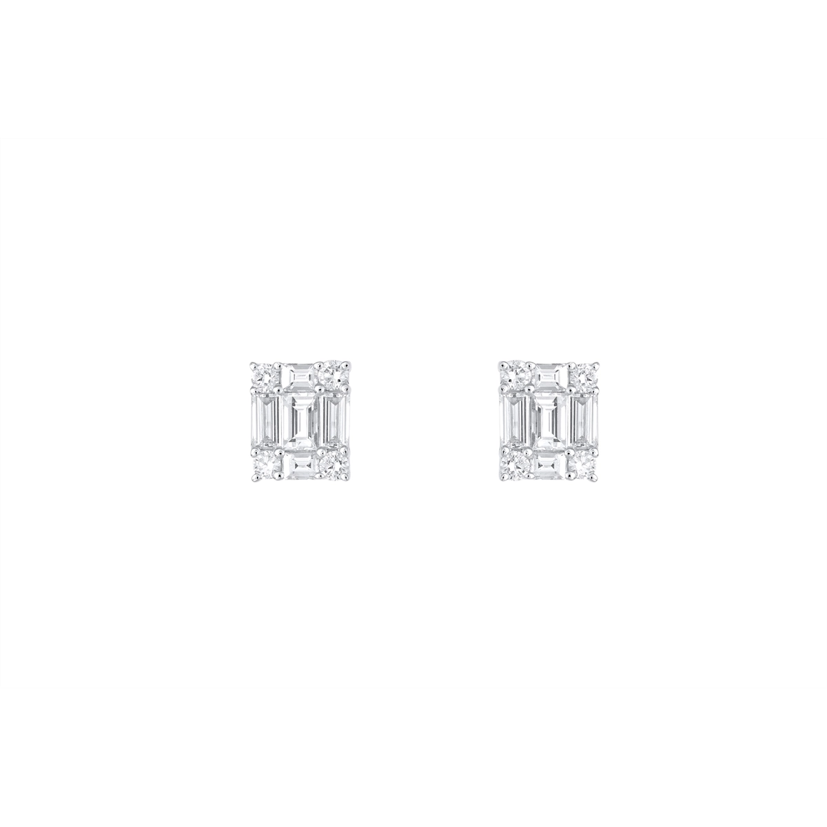 Earrings Earrings in White Gold containing Diamond 456427