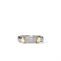 John Hardy Rings in Mixed Metals containing Diamond RZZP988702DIX7