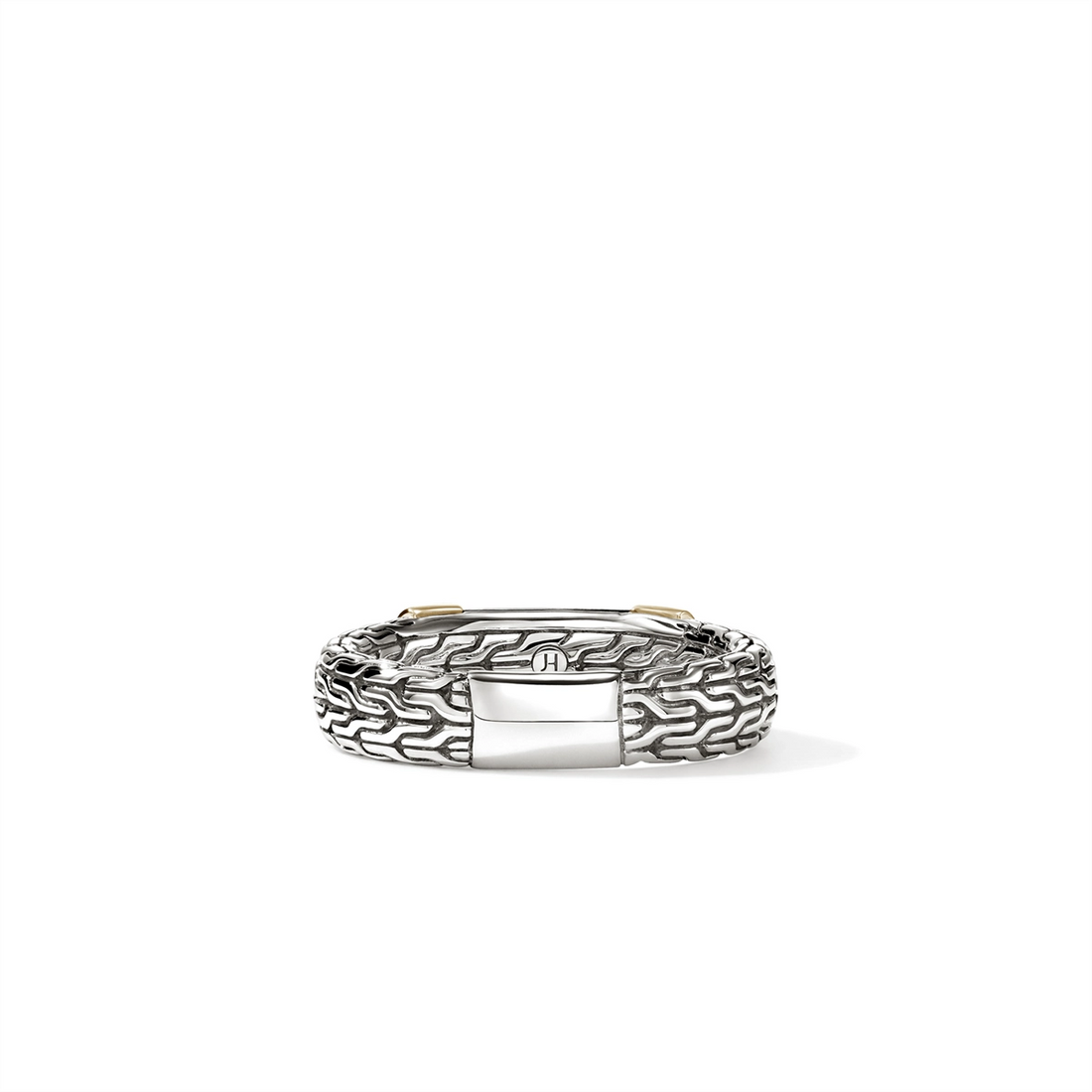 John Hardy Rings in Mixed Metals containing Diamond RZZP988702DIX7