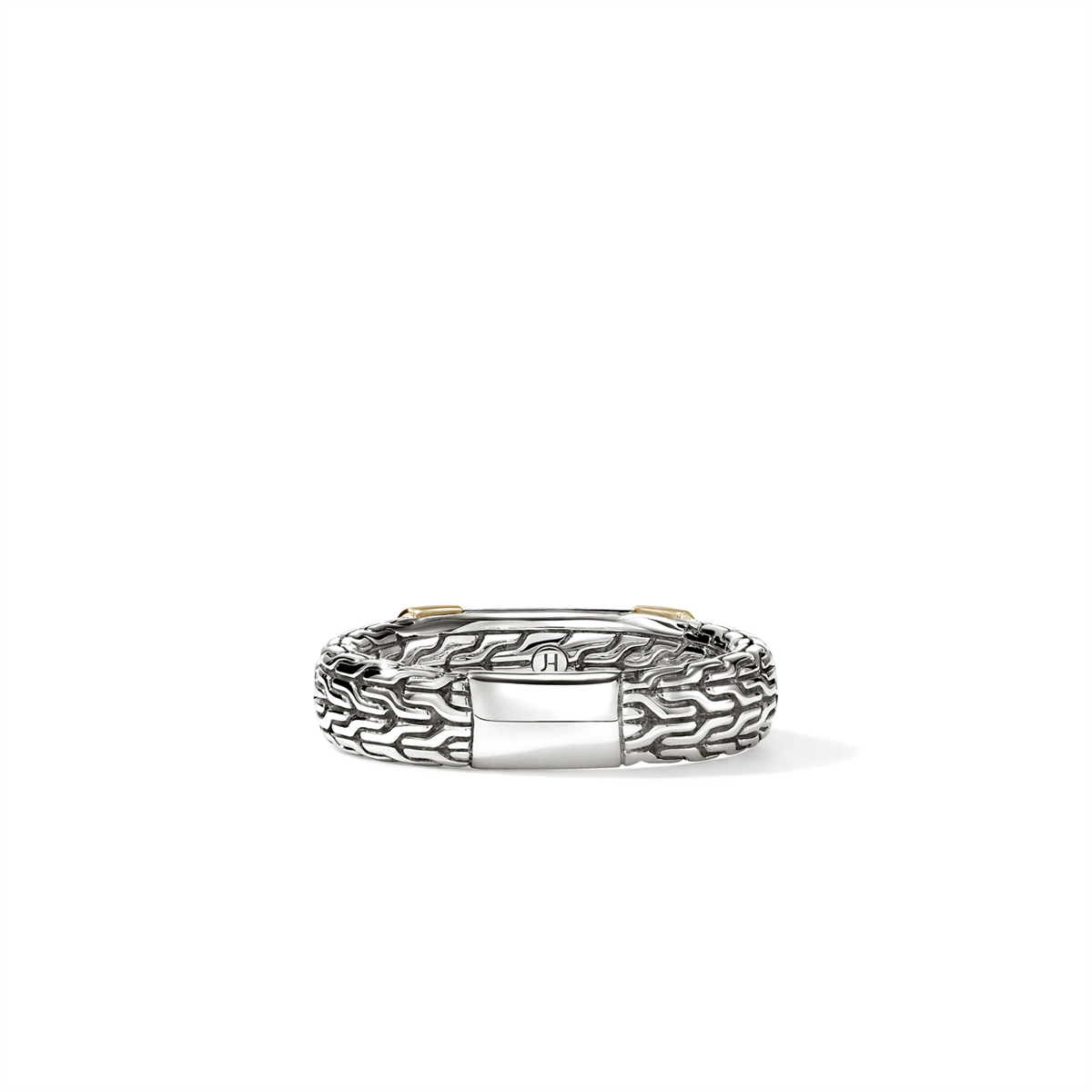 John Hardy Rings in Mixed Metals containing Diamond RZZP988702DIX7