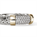 John Hardy Rings in Mixed Metals containing Diamond RZZP988702DIX7