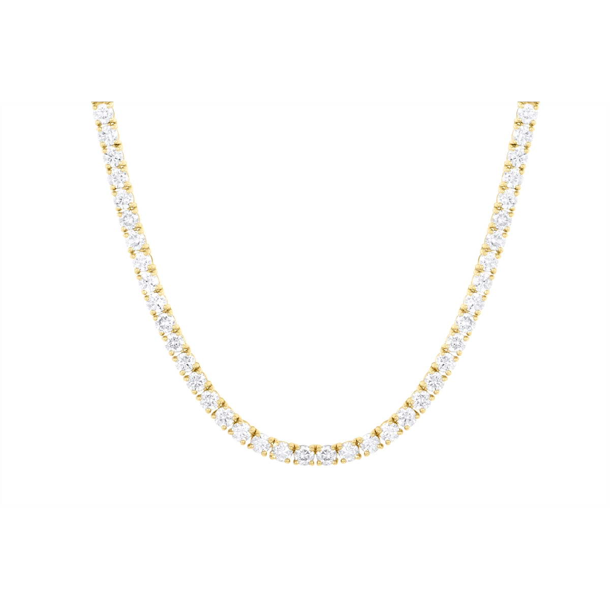Necklaces Necklaces in Yellow Gold containing Diamond 456514