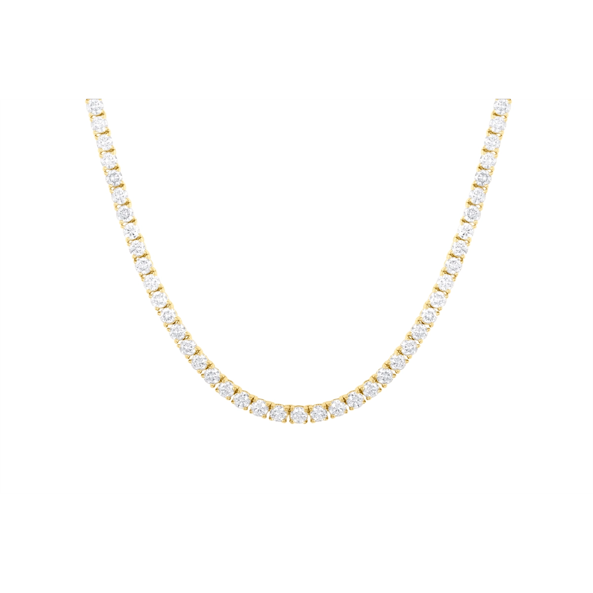 Necklaces Necklaces in Yellow Gold containing Diamond 456517