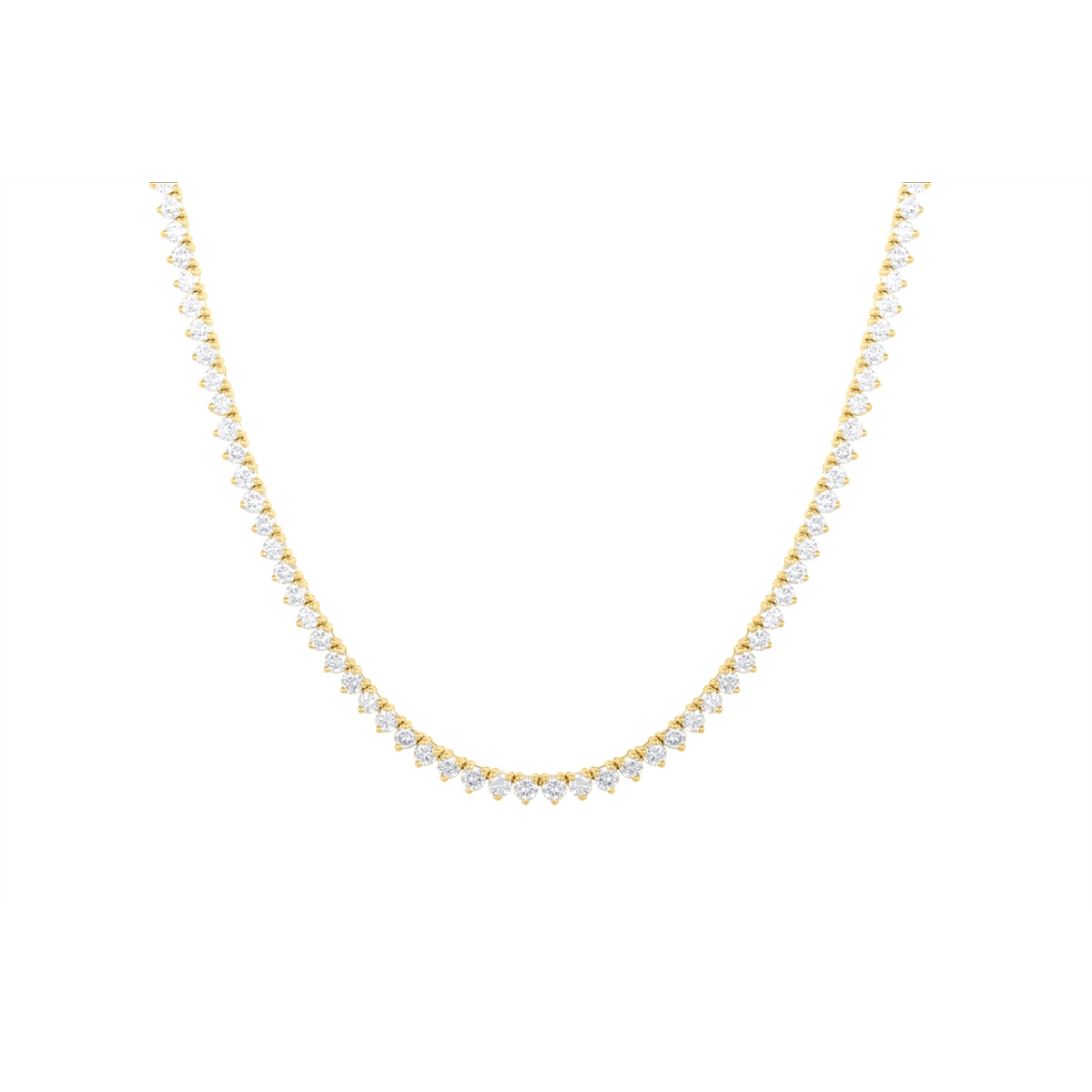 Necklaces Necklaces in Yellow Gold containing Diamond 456519