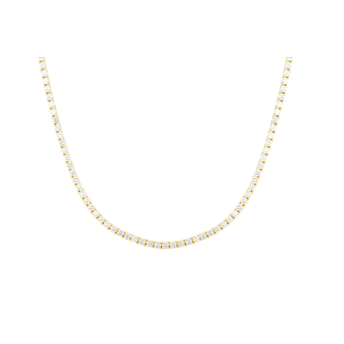 Necklaces Necklaces in Yellow Gold containing Diamond 456525
