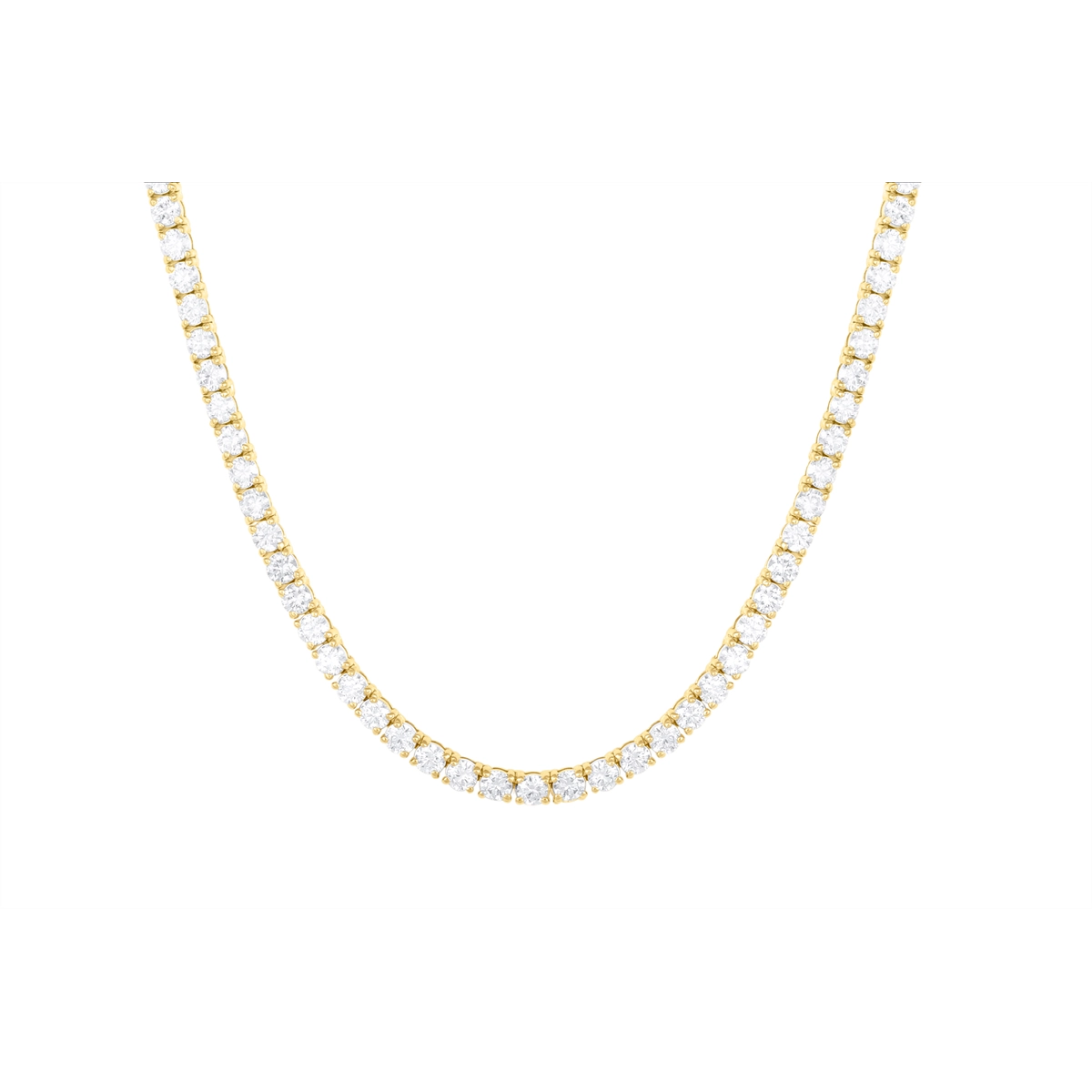 Necklaces Necklaces in Yellow Gold containing Diamond 456526