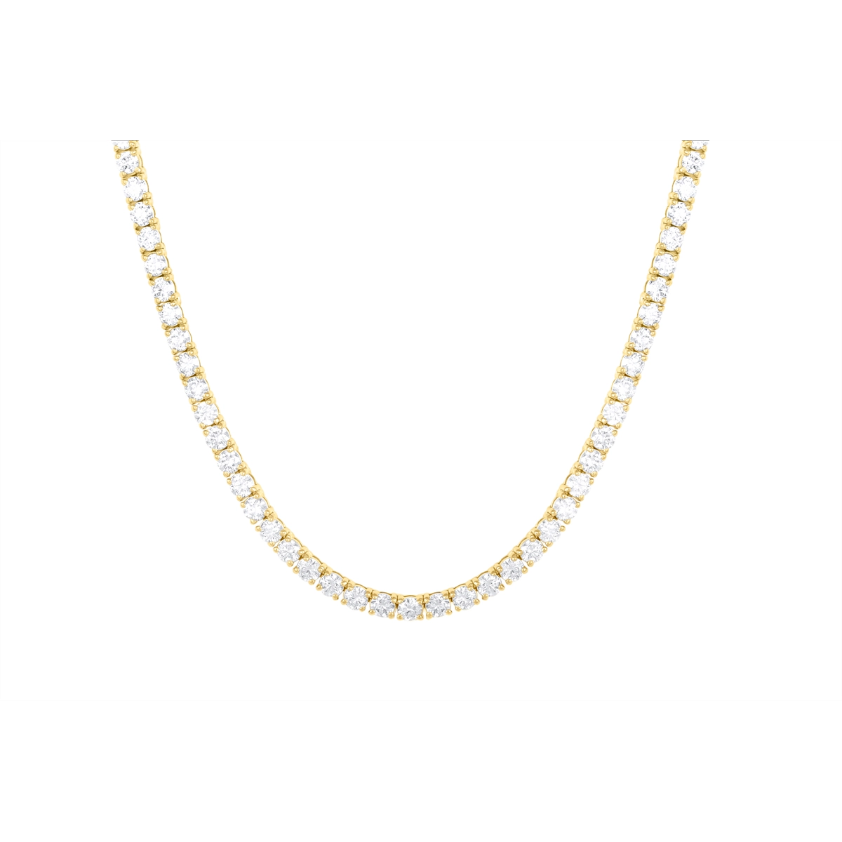 Necklaces Necklaces in Yellow Gold containing Diamond 456528