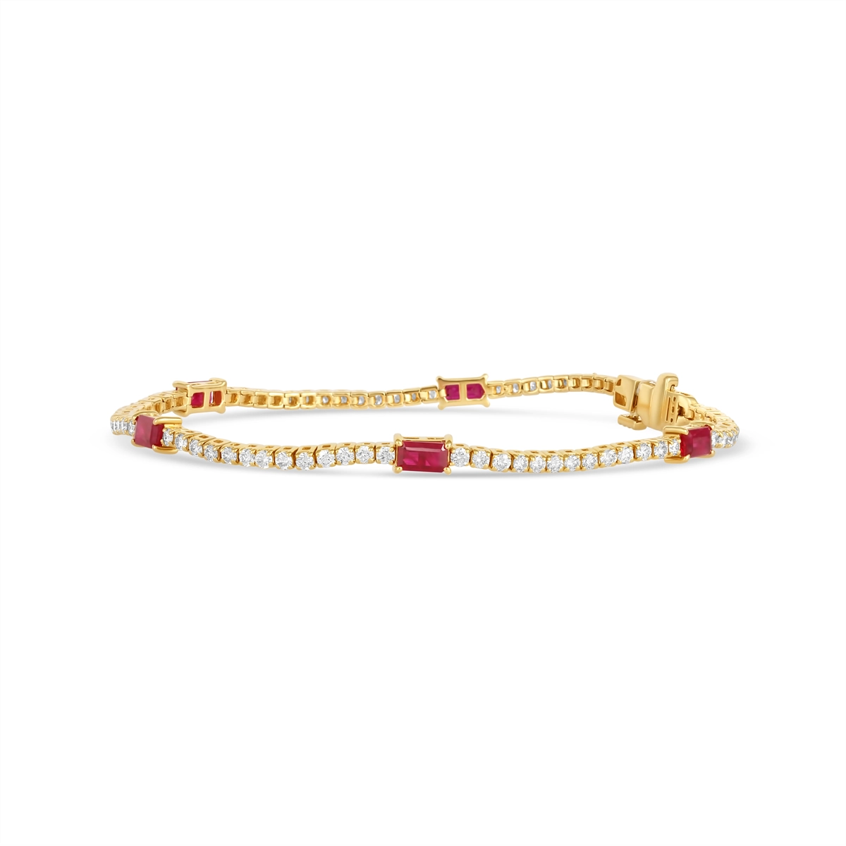 Bracelets Bracelets in Yellow Gold containing Diamond, Ruby TCE1027_RU-Y
