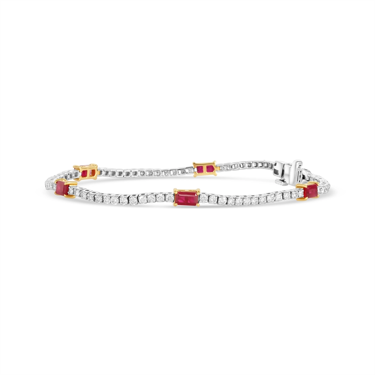 Bracelets Bracelets in Mixed Metals containing Diamond, Ruby 456536