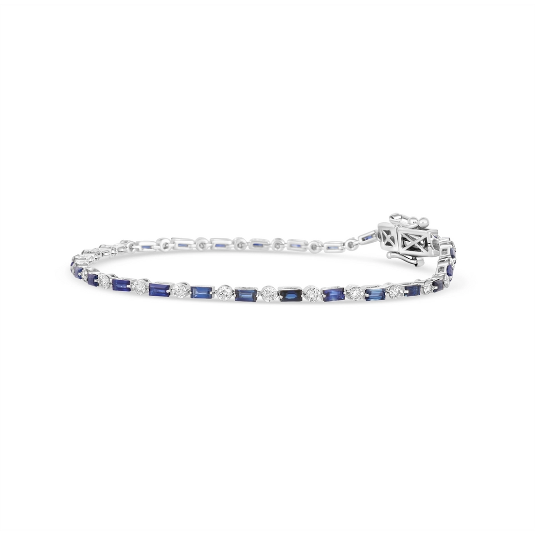 Bracelets Bracelets in White Gold containing Diamond, Sapphire 456547