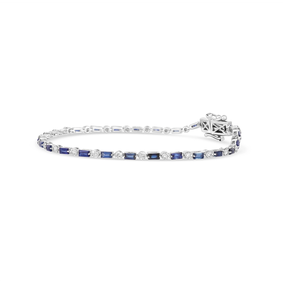 Bracelets Bracelets in White Gold containing Diamond, Sapphire 456547