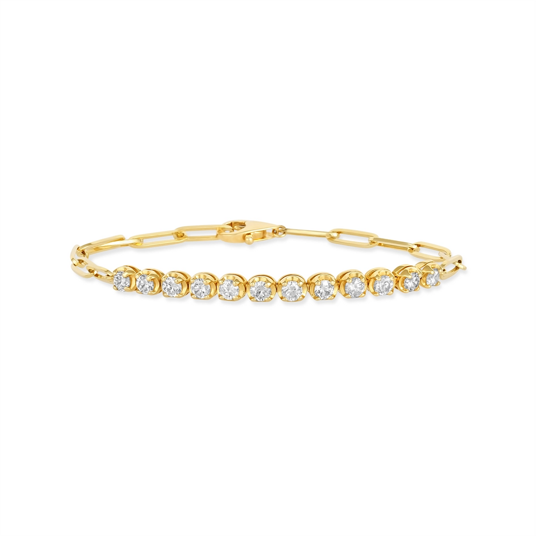Bracelets Bracelets in Yellow Gold containing Diamond 456549