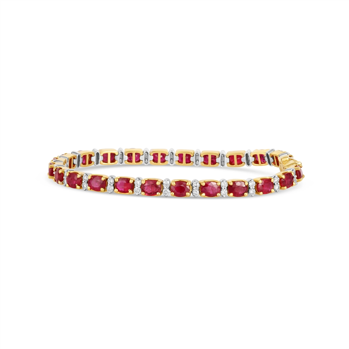 Bracelets Bracelets in Mixed Metals containing Diamond, Ruby 456553
