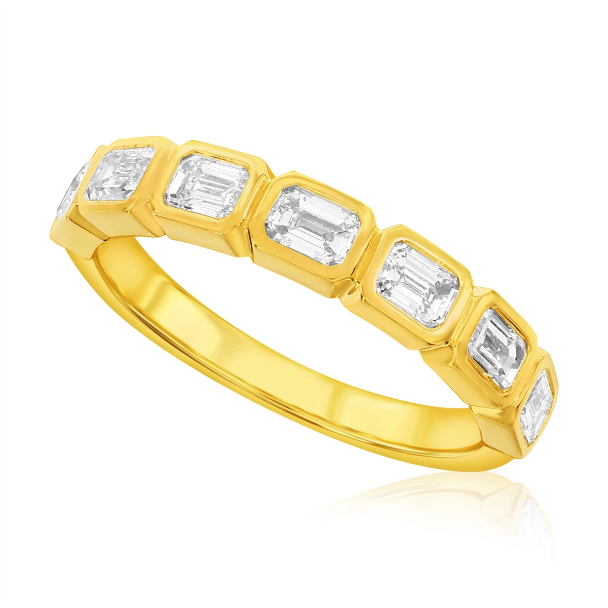 Wedding Bands Wedding Rings in Yellow Gold containing Diamond 456557