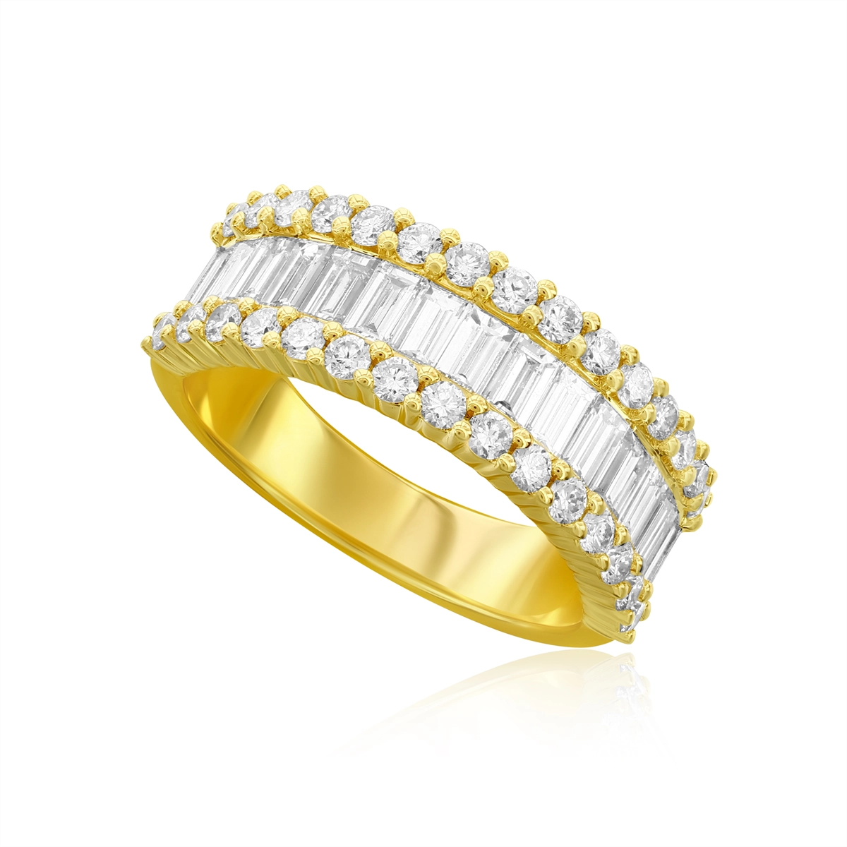 Wedding Bands Rings in Yellow Gold containing Diamond 456558