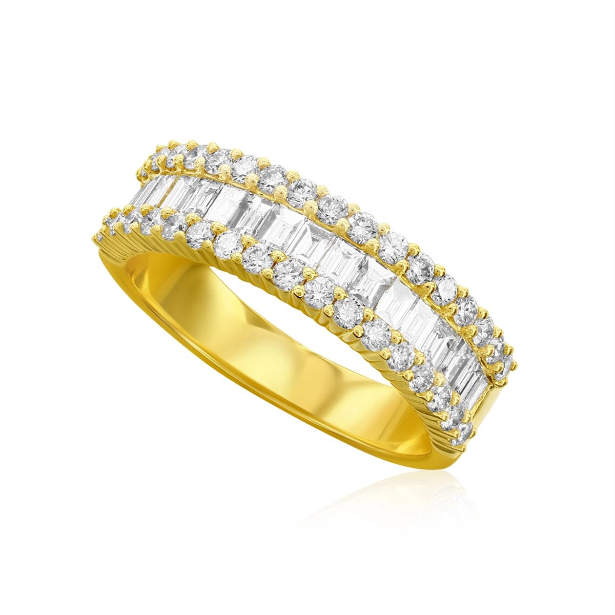 Wedding Bands Rings in Yellow Gold containing Diamond 456559