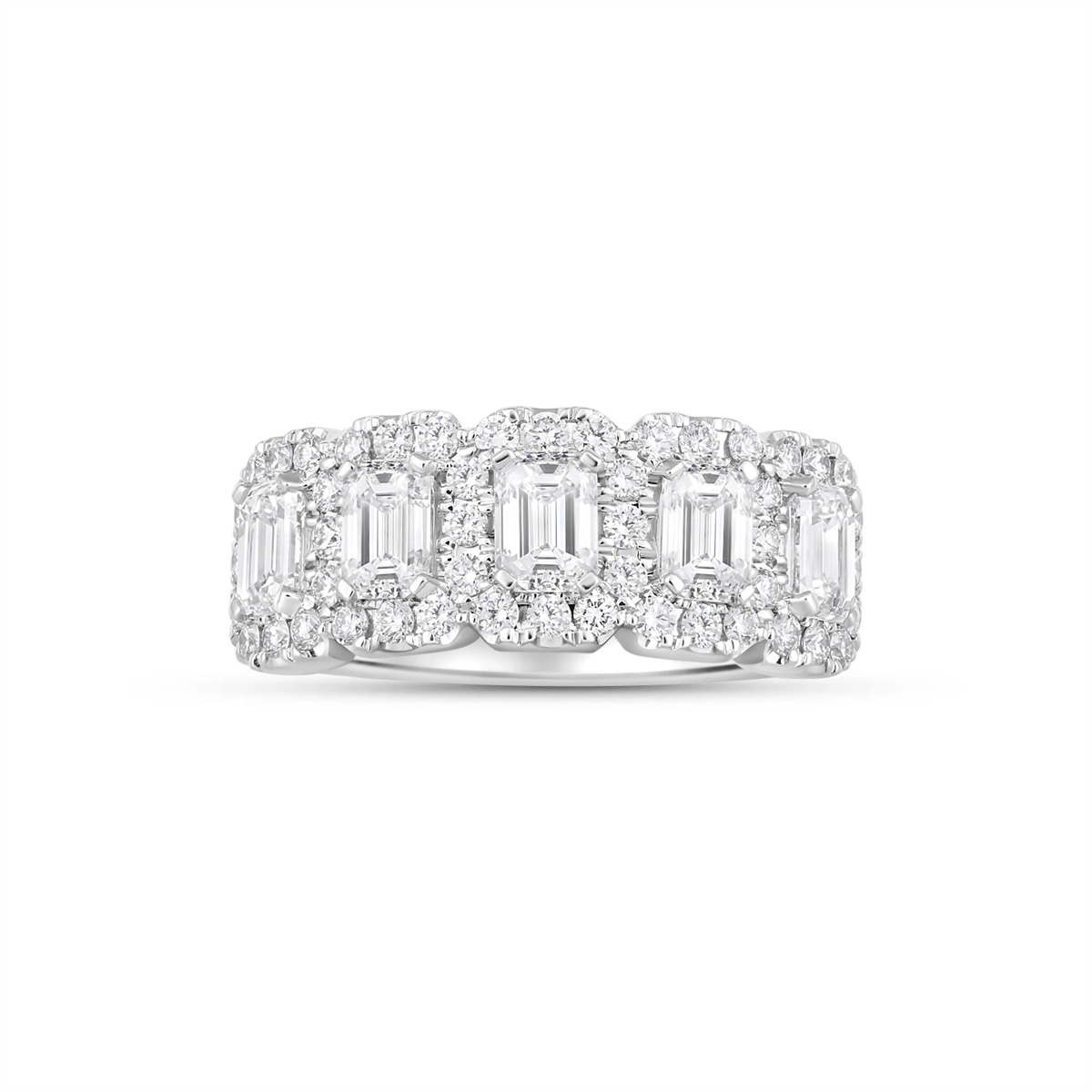 Wedding Bands Rings in White Gold containing Diamond 456561