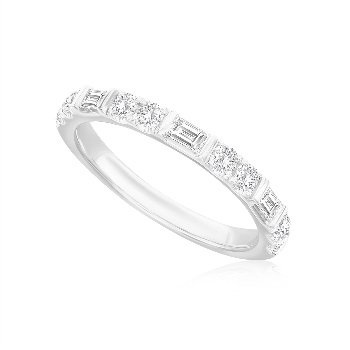 Wedding Bands Wedding Rings in White Gold containing Diamond 456562