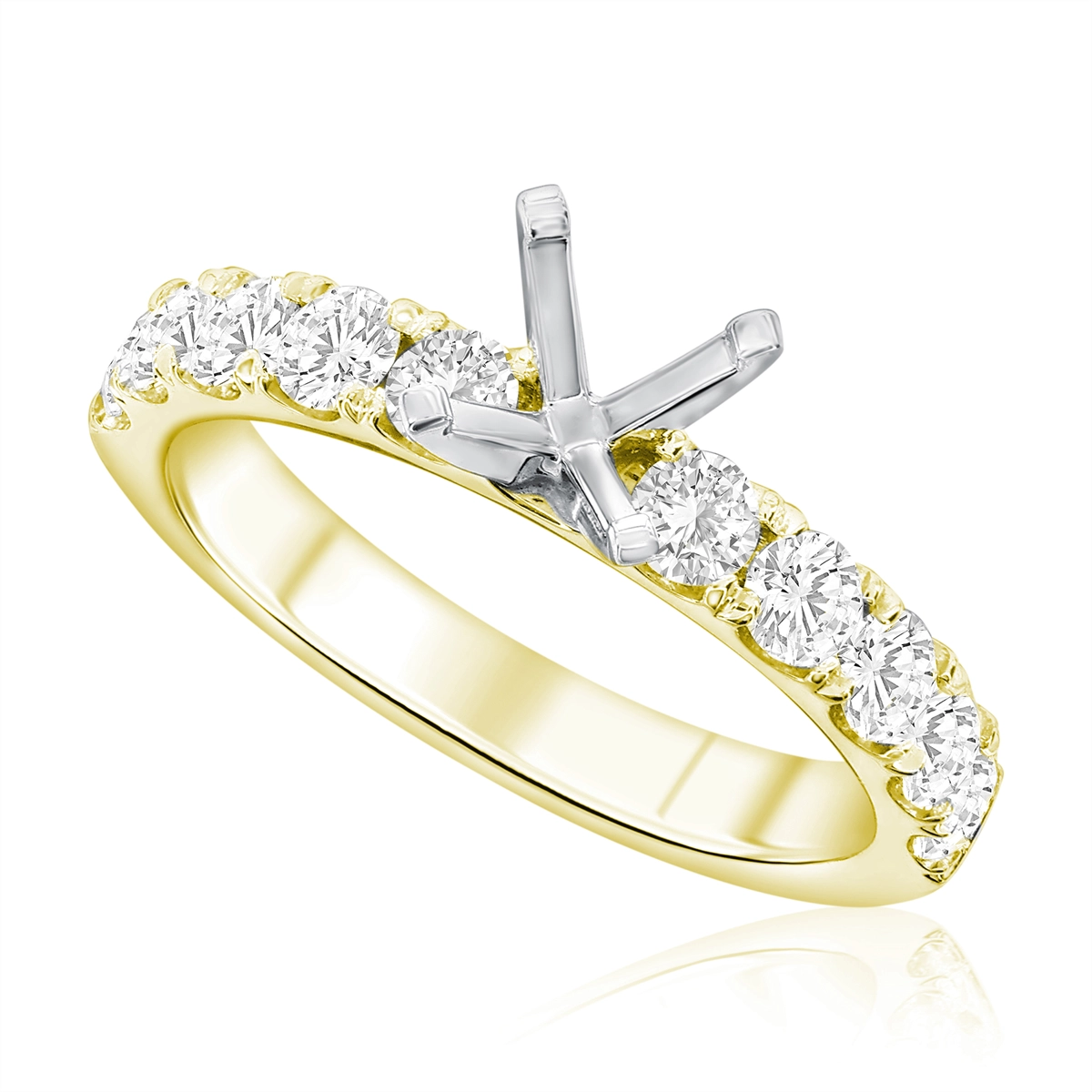Engagement Collections Engagement Rings in Yellow Gold containing Diamond 456573