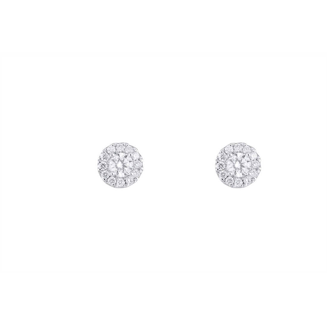 Earrings Earrings in White Gold containing Diamond 456586