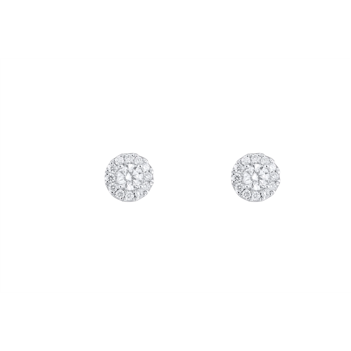 Earrings Earrings in White Gold containing Diamond 456586