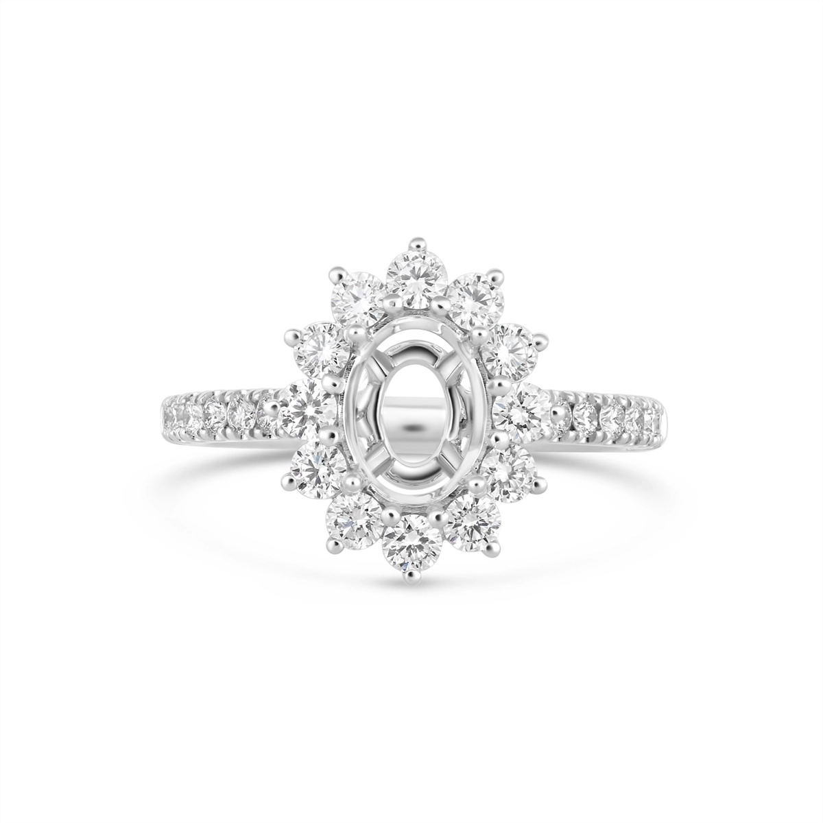 Engagement Collections Engagement Rings in White Gold containing Diamond 456589