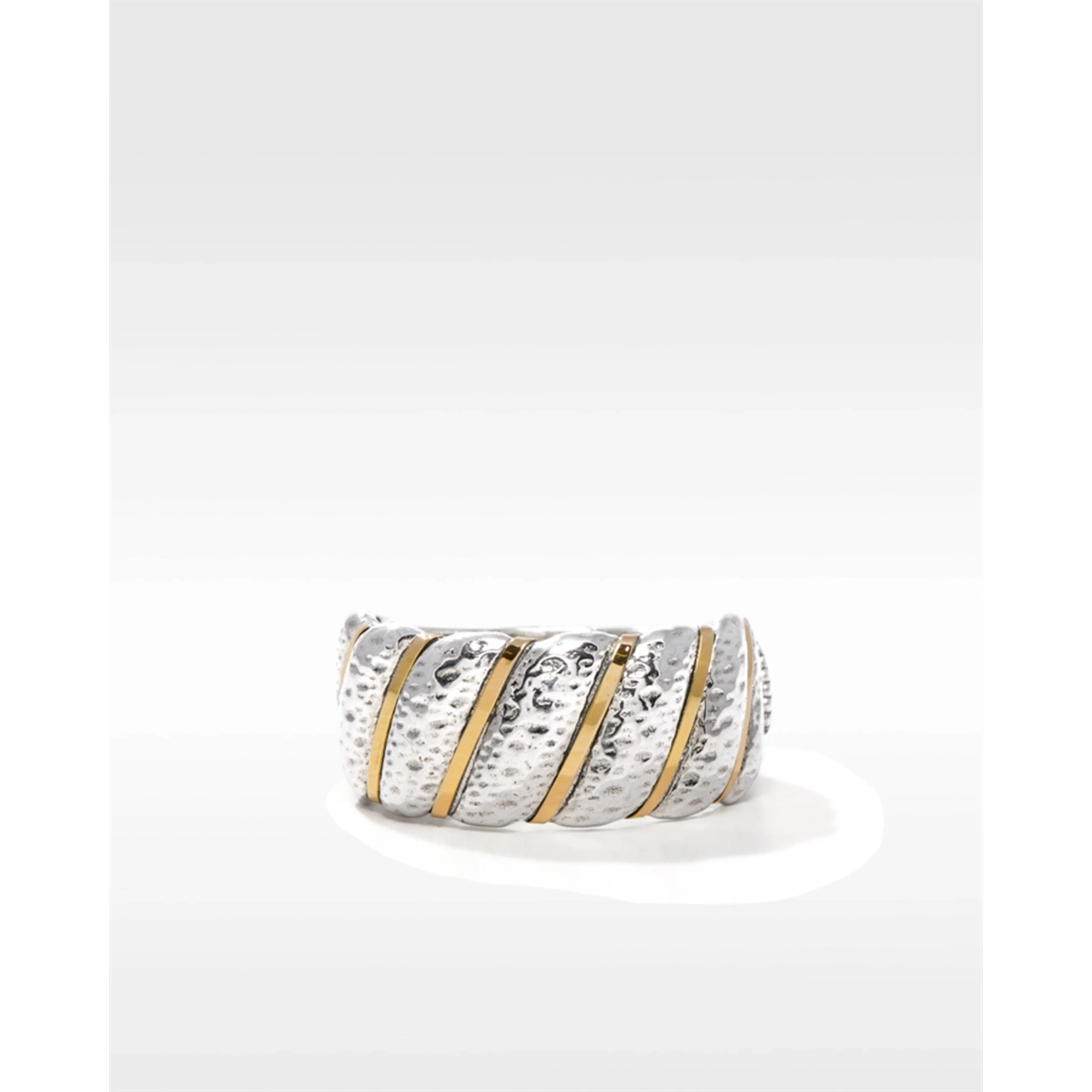 Konstantino Rings in Mixed Metals DMK2182-130 S7