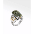 Konstantino Rings in Mixed Metals containing Green amethyst DMK2190-102 S7