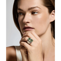 Konstantino Rings in Mixed Metals containing Green amethyst DMK2190-102 S7