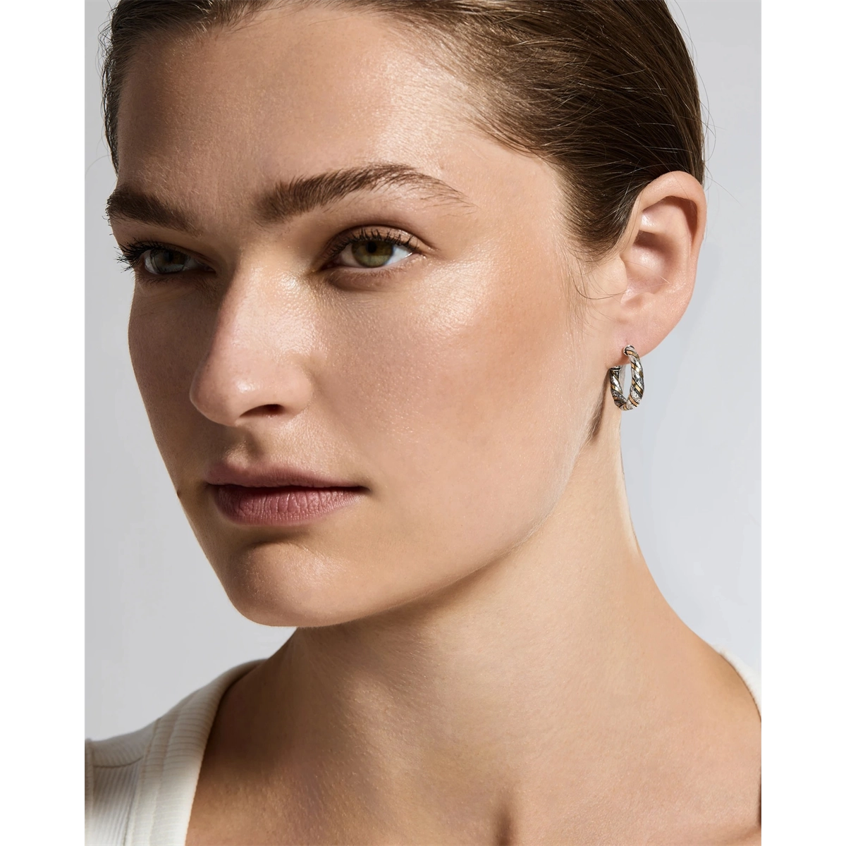 Konstantino Earrings in Mixed Metals SKMK3256-130