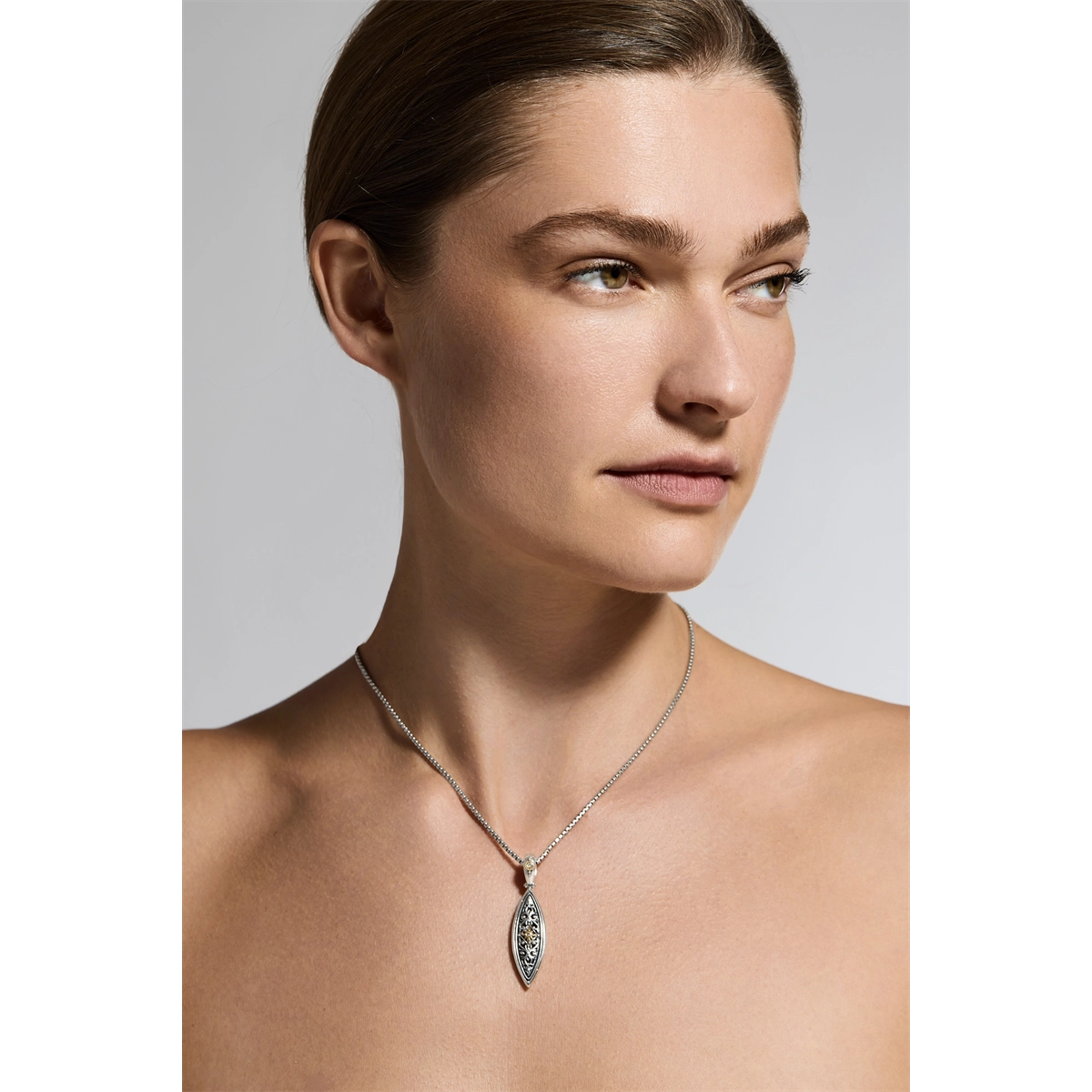 Konstantino Pendants in Mixed Metals containing Diamond MEKJ811-130-109