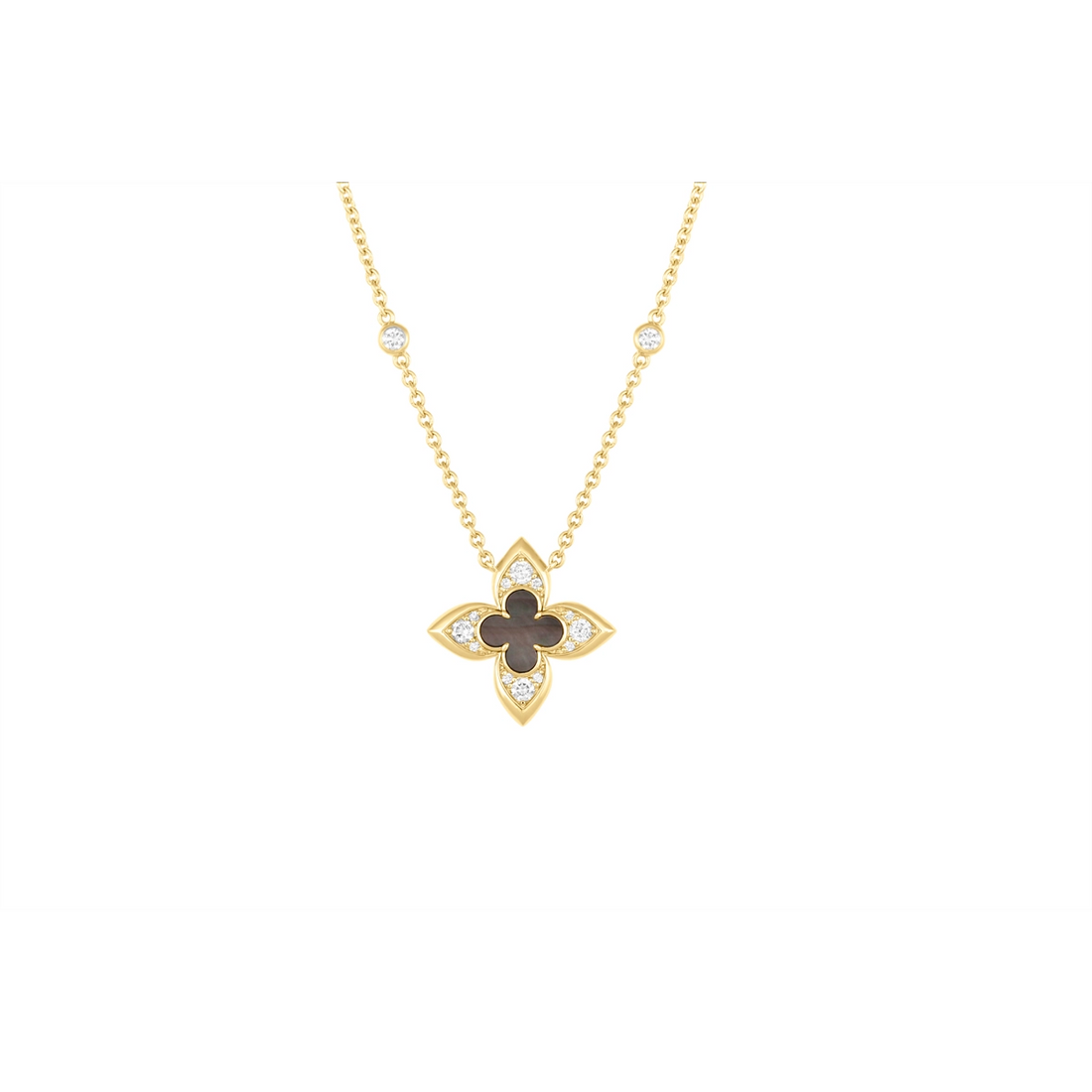 Necklaces Necklaces in Yellow Gold containing Mother of pearl, Diamond 456659
