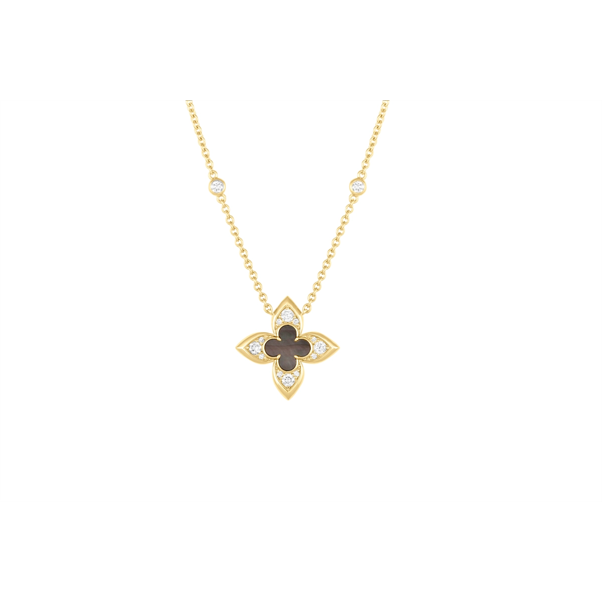 Necklaces Necklaces in Yellow Gold containing Mother of pearl, Diamond 456659