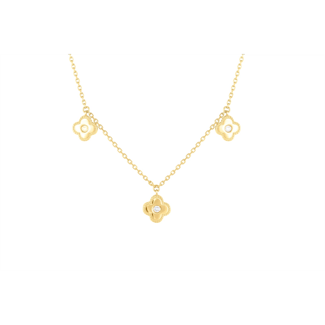 Necklaces Necklaces in Yellow Gold containing Diamond 456661