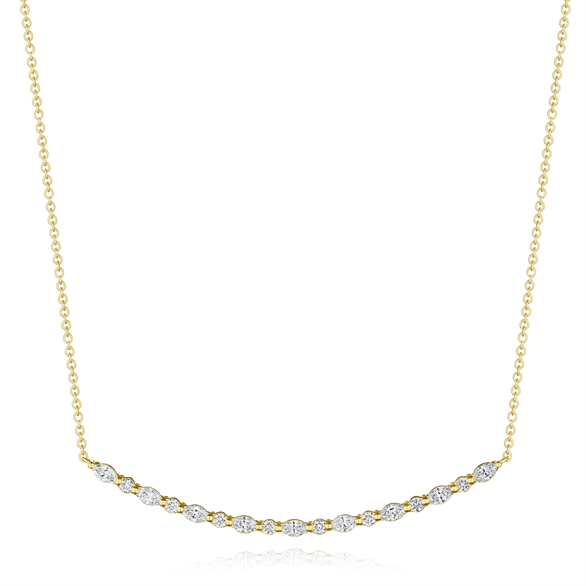 Tacori Necklaces in Yellow Gold containing Diamond FN 690 Y 17