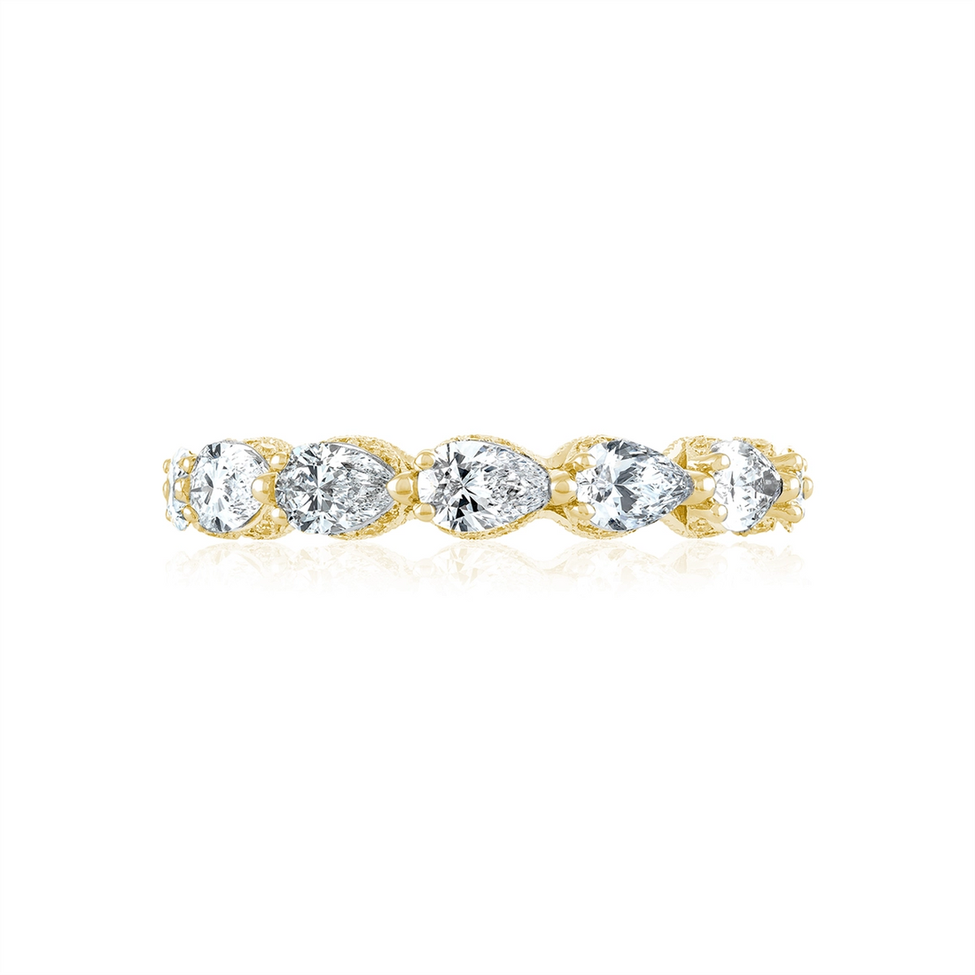 Tacori Wedding Rings in Yellow Gold containing Diamond 456687