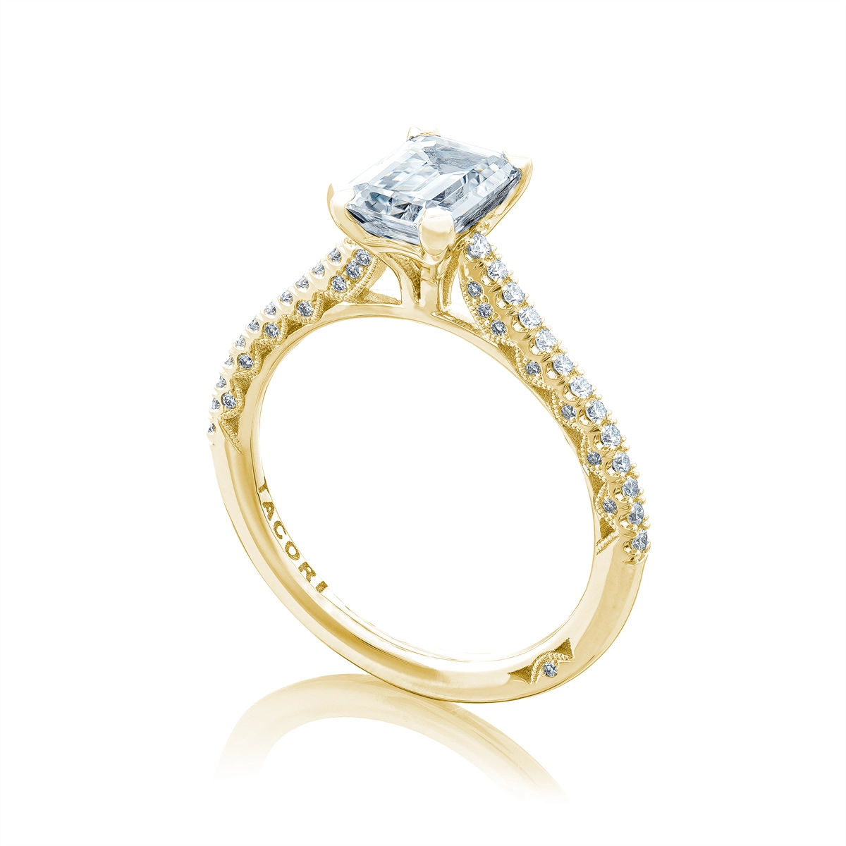 Tacori Engagement Rings in Yellow Gold containing Diamond 456688