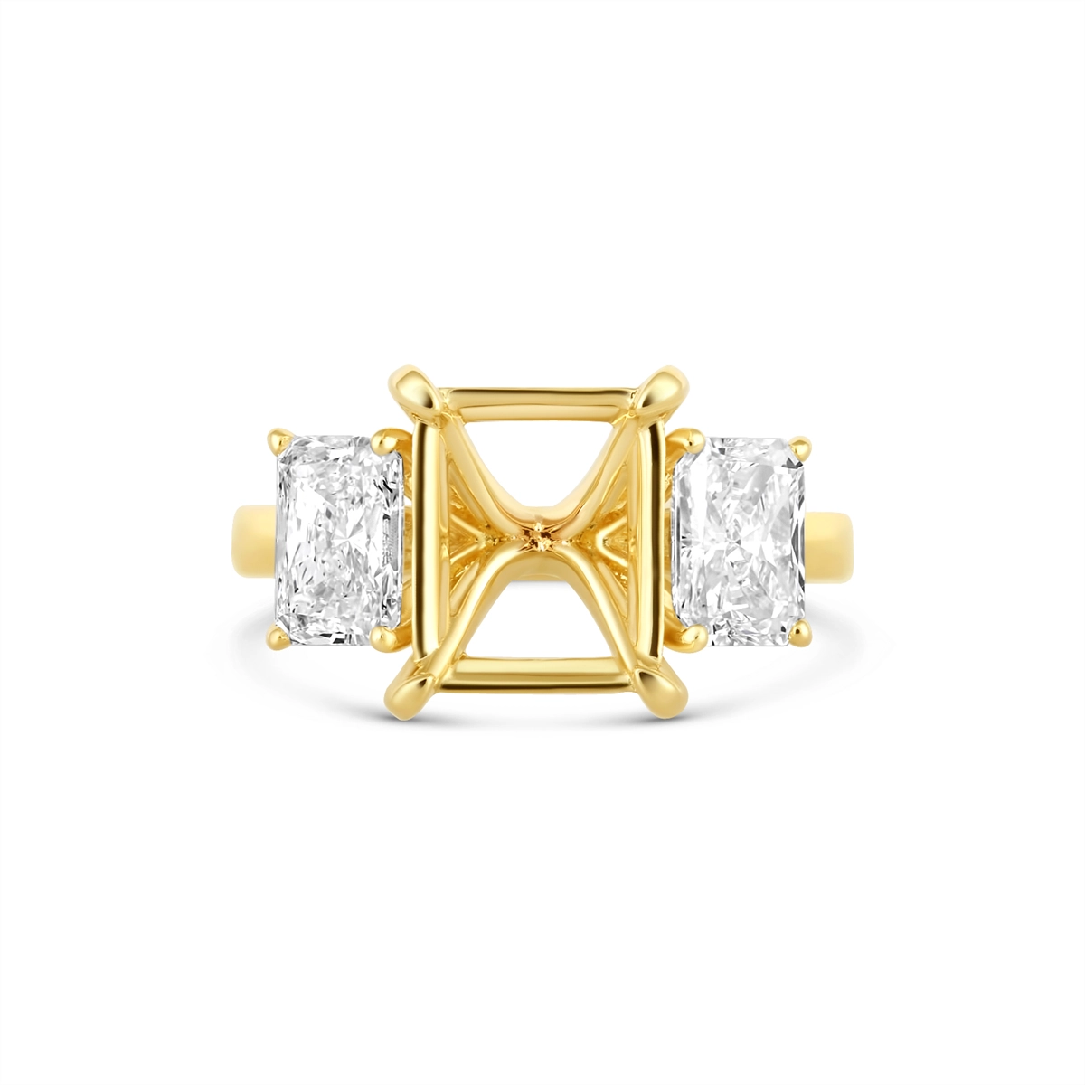 Engagement Collections Engagement Rings in Yellow Gold containing Diamond 456723