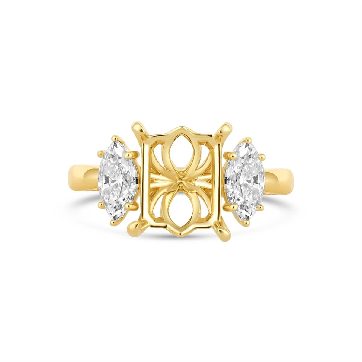 Engagement Collections Engagement Rings in Yellow Gold containing Diamond 456726