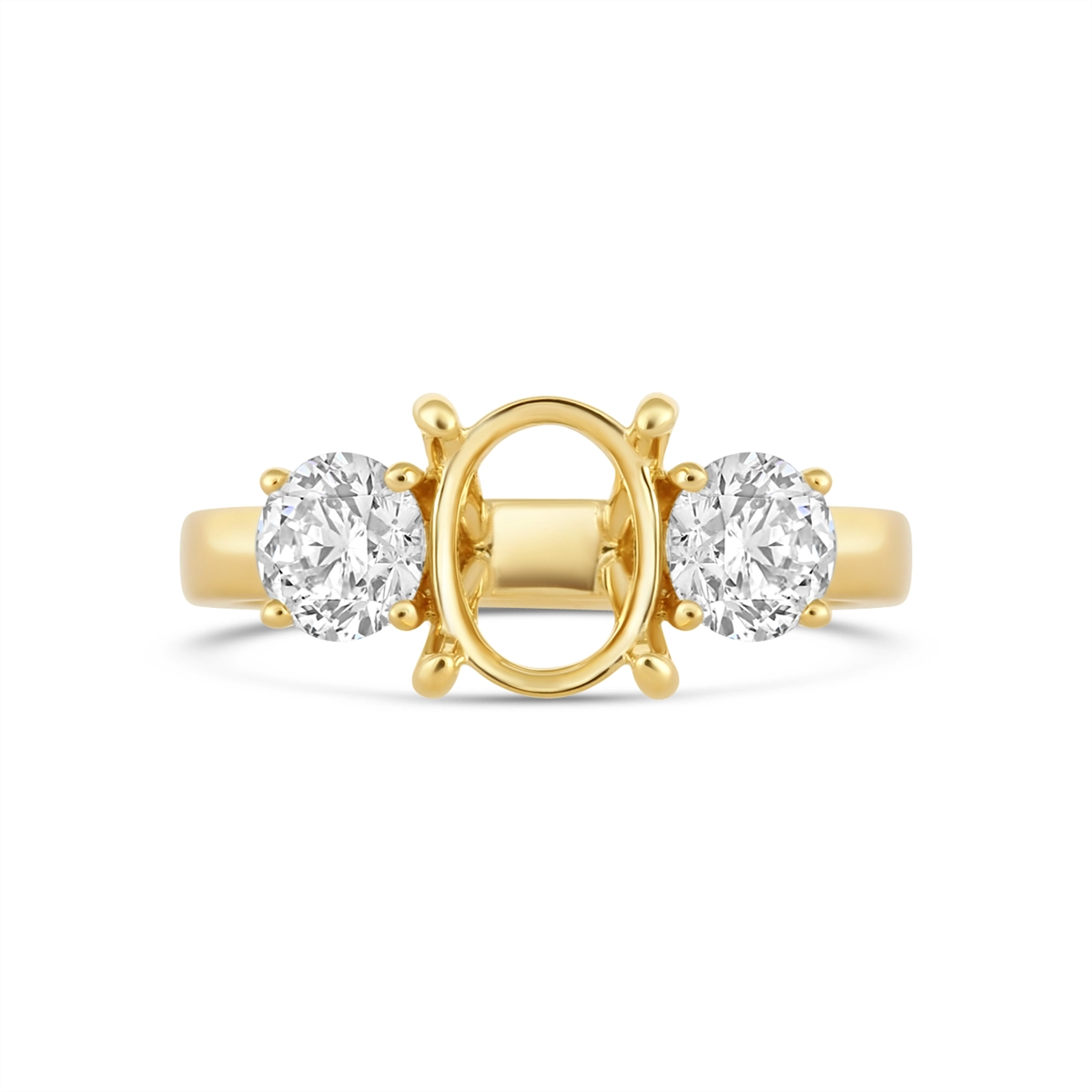 Engagement Collections Engagement Rings in Yellow Gold containing Diamond 456731