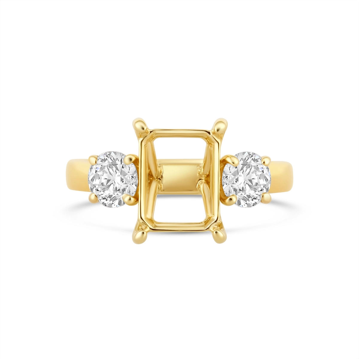 Engagement Collections Engagement Rings in Yellow Gold containing Diamond 456733