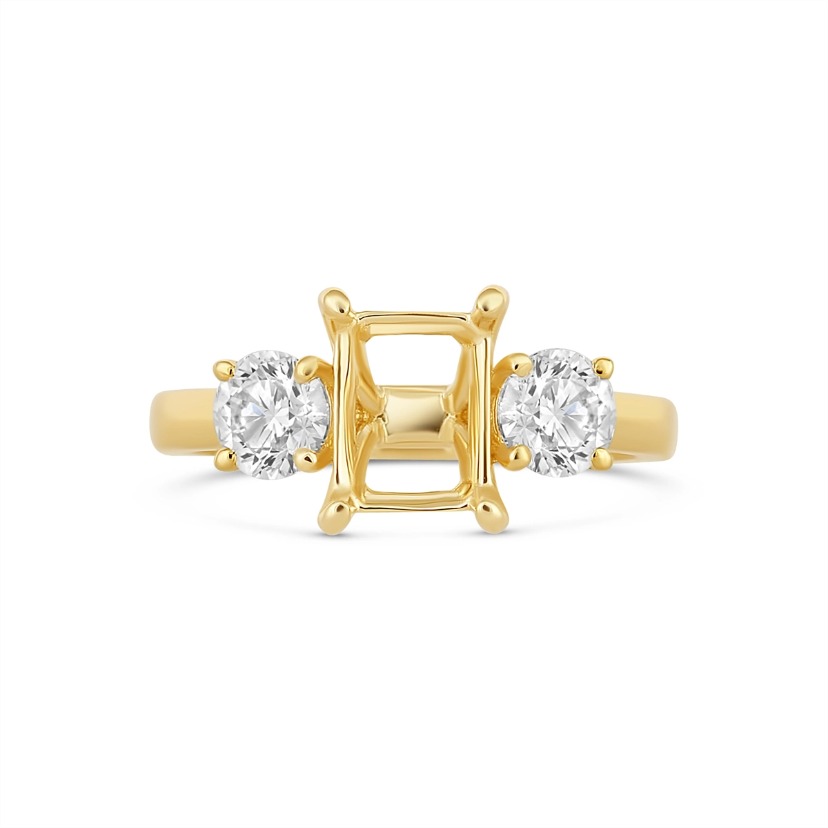 Engagement Collections Engagement Rings in Yellow Gold containing Diamond 456734