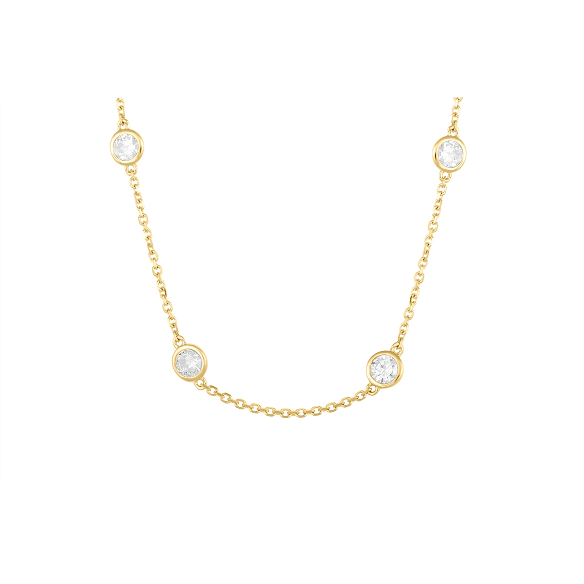 Necklaces Necklaces in Yellow Gold containing Diamond 456735