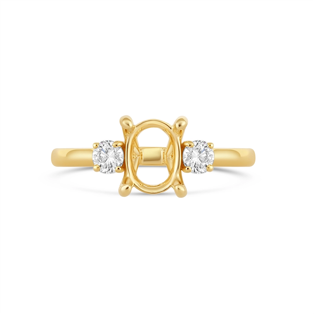 Engagement Collections Engagement Rings in Yellow Gold containing Diamond 456740