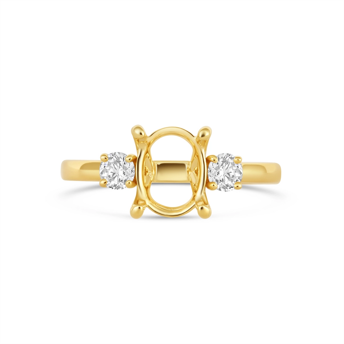 Engagement Collections Engagement Rings in Yellow Gold containing Diamond 456742