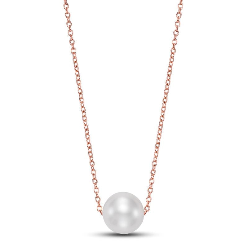 Necklaces Necklaces in Rose Gold containing Pearl 456763