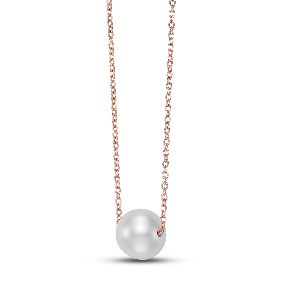 Necklaces Necklaces in Rose Gold containing Pearl 456763