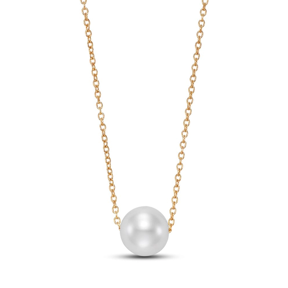 Necklaces Necklaces in Yellow Gold containing Pearl 456770