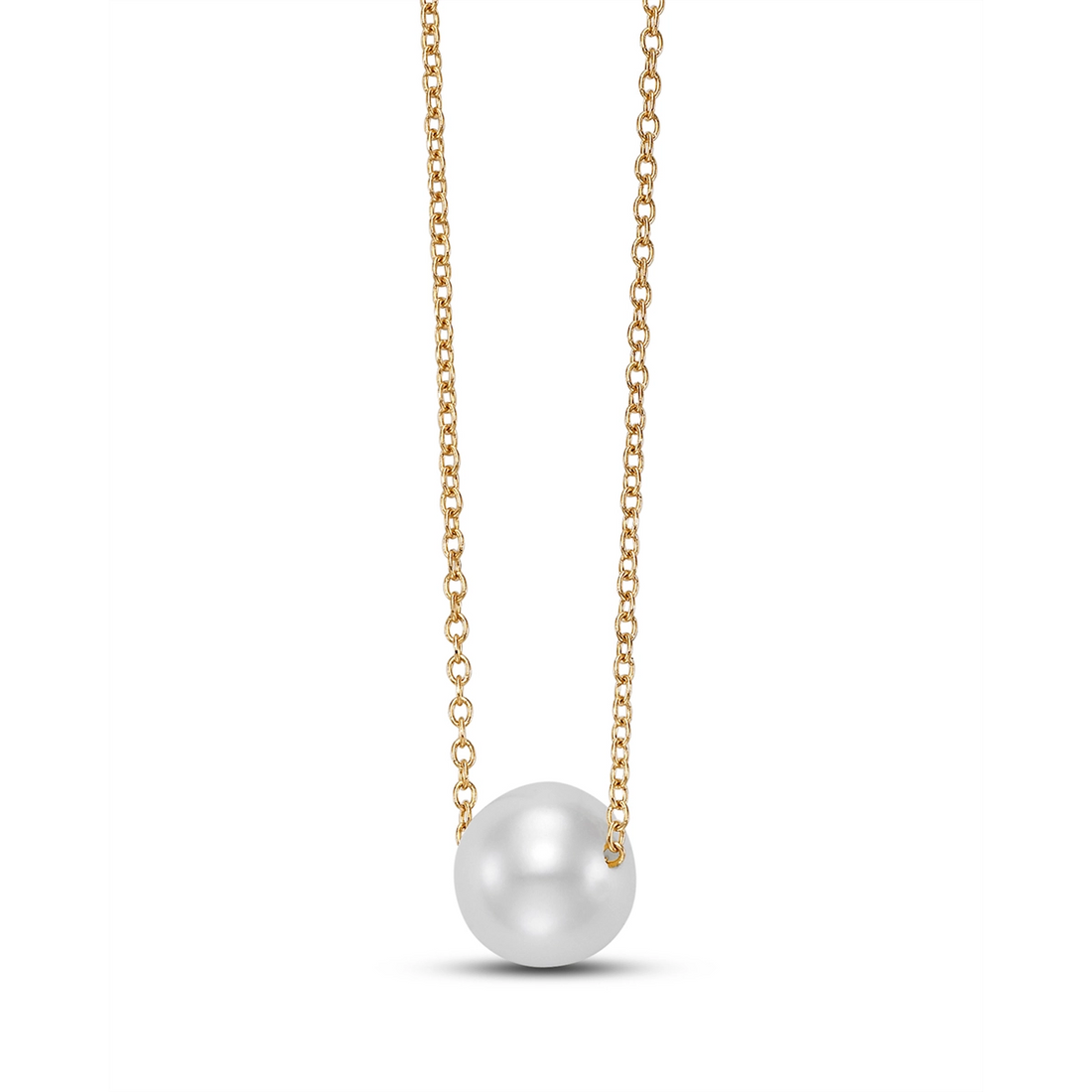 Necklaces Necklaces in Yellow Gold containing Pearl 456770