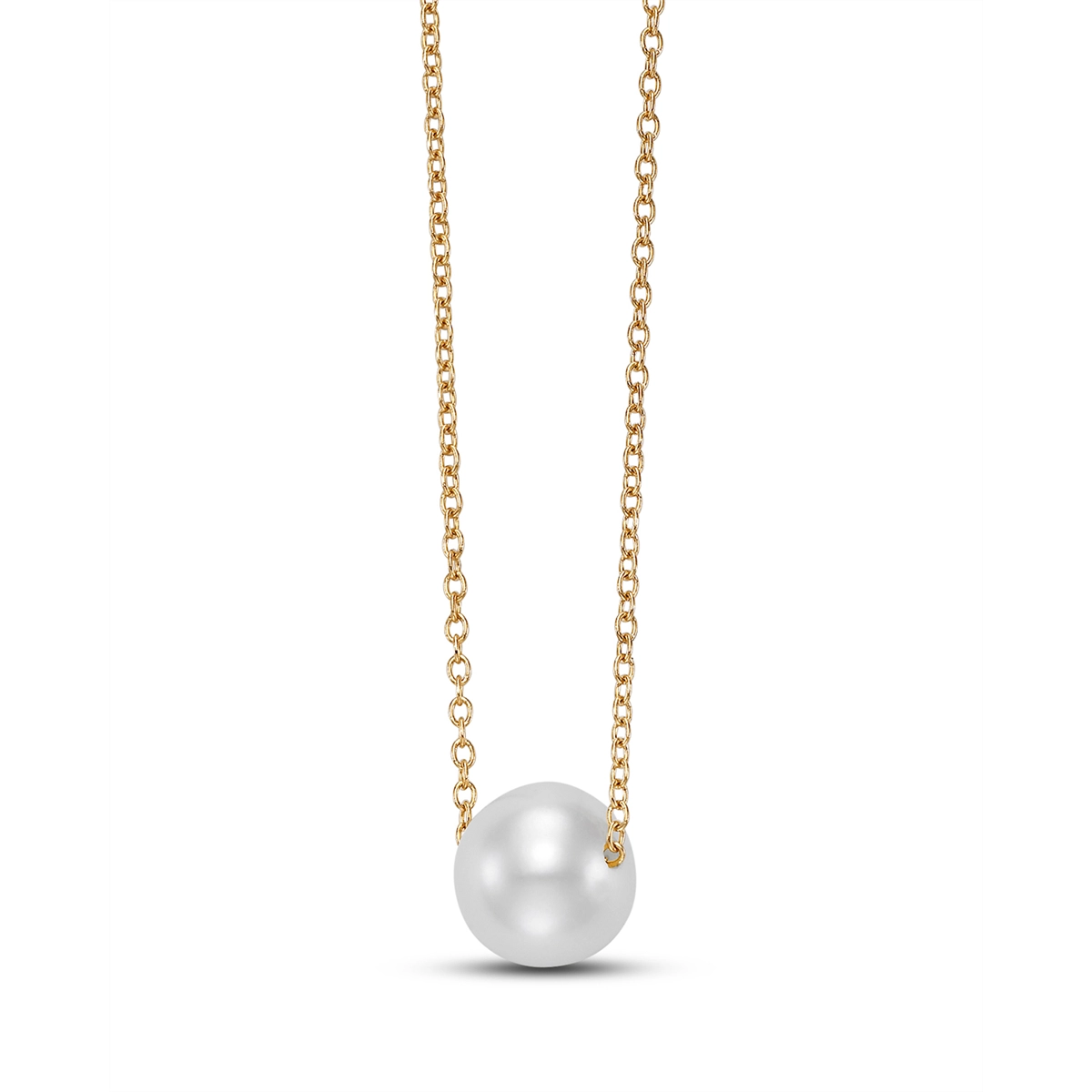 Necklaces Necklaces in Yellow Gold containing Pearl 456770